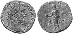 DIDIUS IULIANUS (193 n. Chr.) No.: 10 Schätzpreis-Estimation: DM 7000.- d=27 mm Sesterz, 193. [IMP] CAES M DID SE - VER IVLIAN AVG. Kopf des Didius Iulianus mit Lorbeerkranz rechts. Rs: RECTOR - ORBIS