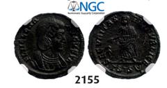 ROMAN EMPIRE Æ3 (Nummus) (Struck 326-328) Thessalonica, Billon (1.86g) Obv. Helena. Augusta, 324-328/ 30 Æ3 (Nummus) (Struck 326-328) Thessalonica, Billon (1.86g) Obv.: Diademed and draped bust right.