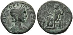 Julia Soemia (Elagabalo, 218-222), Dupondio (?), Roma, 218-222 d.C. Cu 11,20 g about very fine.RIC 407MBC-