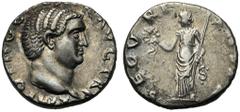 Otho (69), Denarius, Rome, 15 January - mid April AD 69 AR (g 3,36 mm 17 h 6) IMP OTHO C[AESA]R AVG TR P, bare head r., Rv. SECV - RI - TAS P R, Securitas standing l., holding sceptre and wreath. RIC 