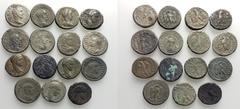 Multiple lots Lot of 15 Roman Provincial AR/BI Tetradrachms, to be catalog. Lot sold as is, no return