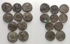 Multiple lots Lot of 10 Roman Provincial BI Tetradrachms, to be catalog. Lot sold as is, no return