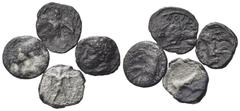 Multiple lots Magna Graecia and Sicily, lot of 4 AR Fractions, to be catalog. Lot sold as is, no return