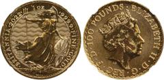 GREAT BRITAIN 2022 Britannia 1oz Gold 100 Pounds. Commemorative Series. Queen Elizabeth II. Trial of the Pyx Test Piece. #4 of 9. Jessopp Facsimile Signature Label. Brilliant Uncirculated (NGC). 31.21