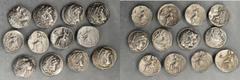 MIXED LOTS ANCIENT GREEK. Lot of (12) Alexander III (The Great) AR Tetradrachms. An interesting assortment of Alexander III silver tetradrachms. 12 Pieces in lot, most are different and of good style 