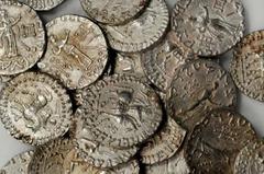 GREEK Azes II 35-12 B.C INDO-SKYTHIANS. Azes II 35-12 B.C. AR Tetradrachms, ca. 35-12 B.C. 25 pieces in lot. SOLD AS IS/NO RETURNS. GradesFINE-EXTREMELY FINE. Estimated value: 2000 USD