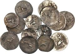 MACEDON. Kingdom of Macedon. Alexander III (the Great) 336-323 B.C. Lot of (20) AR Tetradrachms, Various Mints. 20 pieces in lot. A group of lifetime and posthumous issues. Should be examined. SOLD AS