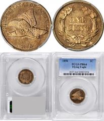 Flying Eagle Cent Classic 1856 Flying Eagle Cent 1856 Flying Eagle Cent. Snow-9. Proof-64 (PCGS). This charming specimen offers outstanding Choice quality for the historic and extremely popular 1856 F