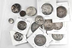 MIXED LOTS MIXED LOTS. Silver Coinage. VERY GOOD to VERY FINE. 19 pieces in lot. A varied grouping of ancient silver coins, including seven Sassanian pieces and a variety of other Greek issues. Includ