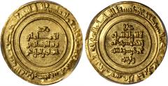 ISLAMIC KINGDOMS. Fatimid. Dinar, AH 435 (1044). Al-Mustansir (1036 - 1094). PCGS MS-62 Secure Holder. Nicol-1723. Good strike on a well made flan. PCGS MS-62 Secure Holder.
