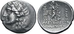 Greek Troas, Alexandreia AR Tetradrachm. Dated CY 234 = 67/6 BC. Apollonophanes, magistrate. Laureate head of Apollo to left / Apollo Smintheus standing to right, quiver over shoulder, holding bow and