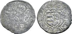 Medieval and World Romania, Moldavia (Principality). Iliaş I and Ştefan II BI 1 ½ Groats. 1436-1442. ✠ [...]S WOIWODA ❀, facing bull's head; star above, rosette and crescent flanking / ✠ STЄ[F]ANVS WO