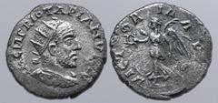 Roman Imperial Jotapian BI Antoninianus. Nicopolis Seleuciae, AD 248-249. IM C M F R IOTAPIANVS [AV], radiate, draped and cuirassed bust to right / VICTORIA AVG, Victory advancing to left, holding wre