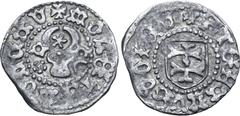 Medieval & World Romania, Moldavia (Principality). Ştefan III cel Mare AR Groat. 1457-1504. ✠ ᙏOꞂЄTA ᙏOLDAV, bull's head facing; star above, rosette to left, crescent to right / ✠ STЄFAꞂVS VOIЄV, shie