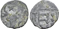Medieval & World Romania, Moldavia (Principality). Ştefan II BI 1/2 Groat. Suceava mint, 1433-1447. Facing bull's head; star above, rosette and crescent flanking / Shield with three bars to left and s