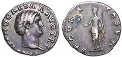 Otho AR Denarius. Rome, January-April 69 AD. IMP OTHO CAESAR AVG TR P, bare head right / SECVRITAS P R, Securitas standing facing, head left, holding wreath and sceptre. RIC 10; BMC 19; RSC 15. 3.45g,