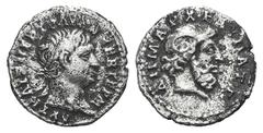 Trajan AR Hemidrachm. Province of Cyrenaica. Trajan AR Hemidrachm. Province of Cyrenaica. c. 100. Similar to previous Sydenham, Caesarea 178. 1.66g, 16mm, 6h. Rare. Pitted VF