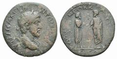 Marcus Aurelius Æ33 of Amasia, Pontus. Marcus Aurelius Æ33 of Amasia, Pontus. Year 16 (= 167/8). Laureate and draped head r. / Marcus and Lucius standing facing each other and clasping hands. BMC 3; S