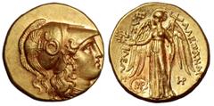 Kingdom of Macedon. Peithon as satrap, for Antigonos I Monophthalmos AV Stater. Kingdom of Macedon. Peithon as satrap, for Antigonos I Monophthalmos AV Stater. Babylon, circa 315-311 BC. In the name a
