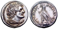 Ptolemaic Kings of Egypt. Ptolemy V Epiphanes AR Tetradrachm. Ptolemaic Kings of Egypt. Ptolemy V Epiphanes AR Tetradrachm. Alexandria, circa 204-180 BC. Diademed head of Ptolemy I right, wearing aegi