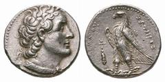 Ptolemaic Kings of Egypt. Ptolemy II Philadelphos AR Tetradrachm. Ptolemaic Kings of Egypt. Ptolemy II Philadelphos AR Tetradrachm. Tyre, 285-246 BC. Diademed head of Ptolemy I. right, wearing aegis a