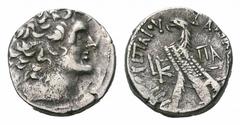 Ptolemaic Kingdom of Egypt. Ptolemy X Alexander I AR Tetradrachm. Ptolemaic Kingdom of Egypt. Ptolemy X Alexander I AR Tetradrachm. Alexandria, Year 20 = 95/94 BC. Diademed bust of Ptolemy I right, we