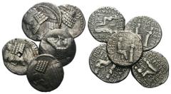 5 X AR Tetradrachms. Lot sold as is - no returns.