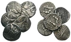 5 X AR Tetradrachms. Lot sold as is - no returns.