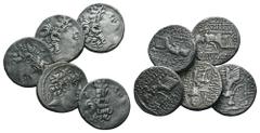5 X AR Tetradrachms. Lot sold as is - no returns.