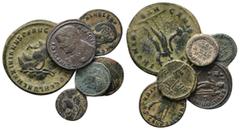 Large Lots Lot of 6 Late Roman Imperial Æ Coins. Includes: Galerius, Divus Constantine, Helena, Licinius I. Lot sold as seen - no returns.