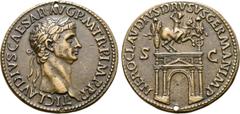 Paduans, Electrotypes and Copies Claudius I Æ Cast Paduan Medallion. Unknown maker, circa 19th century AD. TI CLAVDIVS CAESAR AVG P M TR P IMP P P, laureate head right / NERO CLAVDIVS DRVSVS GERMAN IM