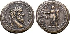 Paduans, Electrotypes and Copies Pertinax Cast Æ Paduan "Sestertius". Unknown maker, circa 1600-1900. IMP CAES P HELV PERTINAX AVG, laureate head to right / AEQVITAS AVGVSTI TR P COS II, Aequitas stan