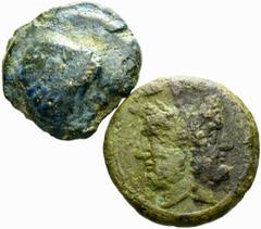 ROMAN COINS ROMAN REPUBLIC Lots Roman Republic. Aes Grave. Fine.(3)
