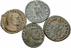 ROMAN COINS ROMAN EMPIRE Lot Bronze Antoninianus. Follis. Maximianus. 5 Folles. Constantius I. 2 Folles. Galerius. 6 Folles. Maxentius. 3 Folles. Constantinus I. 2 Folles. Licinius I. 2 Folles. Very f