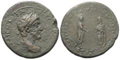 Roman Provincial Pontos. Amaseia. Marcus Aurelius (161 - 180 n. Chr.). Bronze. 161 / 162 n. Chr. (Jahr 164). Vs: Büste des Marcus Aurelius mit Lorbeerkranz, Paludament und Panzer rechts. Rs: Marcus Au