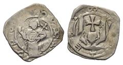 Medieval - Austria Salzburg - Erzbistum. Eberhard II. (1200 - 1246) mit Herzog Leopold VI. Pfennig - Friesacher Schlag (Silber). Rann. Vs: + DVX LI - VPO[..]. Bischof mit Kreuzstab frontal stehend. Rs
