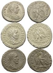 Lots - Ancient Coins Provinzialrömische Münzen - Lots. Antiochia am Orontes (Seleukis und Pierien). Elagabalus (218 - 222 n. Chr.) / Philippus I. Arabs (244 - 249 n. Chr.) / Traianus Decius (249 - 251