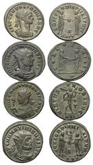 Lots - Ancient Coins Römische Münzen - Lots. Aurelianus (270 - 275 n. Chr.) / Florianus (276 n. Chr.) / Probus (276 - 282 n. Chr.) / Maximianus Herculius (285 - 310 n. Chr.) Lot (4 Stück): 4 Antoninia