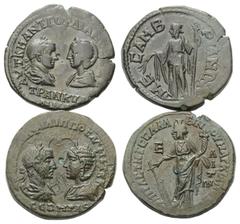 Roman Provincial Coins - Lots Provinzialrömische Münzen - Lots. Mesembria (Thrakien) / Markianopolis (Moesia Inferior). Gordianus III. (238 - 244 n. Chr.) und Tranquillina / Philippus I. Arabs (244 - 