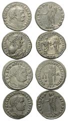 Roman Coins - Lots Römische Münzen - Lots. Diocletianus (284 - 305 n. Chr.) / Maximianus Herculius (285 - 310 n. Chr.) / Constantius I. Chlorus (305 - 306 n. Chr.) als Caesar / Galerius Maximianus (30