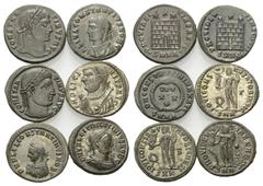 Roman Coins - Lots Römische Münzen - Lots. Constantinus I. der Große (307 - 337 n. Chr.) / Constantinus II. (337 - 340 n. Chr.) als Caesar / Constantius II. (337 - 361 n. Chr.) als Caesar / Licinius I