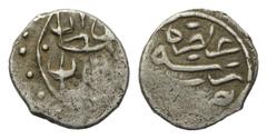 Ottoman Osmanen. Djem Sultan (886 H. / 1481). Akce (Silber). 886 H. Bursa. Vs: Djem Sultan bin Mehmed han. Rs: Azze nasrühü düribe Bursah sene 886. 11 mm. 0,71 g. Ehlert S. 194, 08A-Bur-10-01b; Damali
