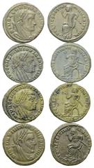 Roman Coins - Lots Römische Münzen - Lots. Claudius II. Gothicus (268 - 270 n. Chr.) als Divus / Constantius I. Chlorus (305 - 306 n. Chr.) als Divus / Maximianus Herculius (285 - 310 n. Chr.) als Div