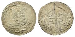Medieval - Germany - Premium Tübingen - Grafschaft. Hugo III. von Nagold (um 1078 - 1079)?. Pfennig. Spätes 11. Jh. Tübingen. Vs: Stilisierte Burgdarstellung mit drei Türmen mit spitzen, dreieckigen D