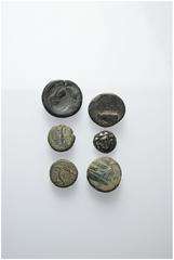 Greek Coins - Lots Griechische Münzen - Lots. Unter anderem: Phaselis (Lykien) / Selge (Pisidien). Lot (6 Stück, 1x Silber): Obol (1x), Bronze; 4. - 1. Jhdt. v. Chr. Sehr schön - fast sehr schön. Verk