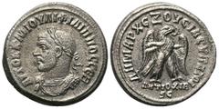Roman Provincial Coins Seleukis und Pierien. Antiochia am Orontes. Philippus I. Arabs (244 - 249 n. Chr.). Tetradrachme (Billon). 248 - 249 n. Chr. Vs: Büste in Vorderansicht mit Lorbeerkranz und Panz