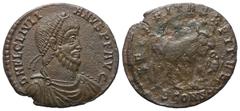 Roman Imperial Coinage Iulianus II. Apostata (360 - 363 n. Chr.). Follis. 361 - 363 n. Chr. Constantinopolis. Vs: DN FL CL IVLIANVS PF AVG. Drapierte Büste mit Lorbeerkkranz rechts. Rs: SECVRITAS REI 