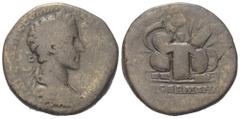Roman Imperial Coinage Commodus (177 - 192 n. Chr.). Sesterz. 177 n. Chr. Rom. Vs: IMP L AVREL COMMODVS AVG GERM SARM. Büste mit Lorbeerkranz, Paludament und Panzer rechts. Rs: [TR P II COS P P / S - 