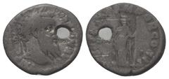 Roman Imperial Coinage Pertinax (193 n. Chr.). Denar (Silber). 193 n. Chr. Rom. Vs: IMP CAES P HELV - PERTIN AVG. Büste rechts. Rs: LAETITIA TEMPOR COS II. Lætitia stehend links, hält Szepter und Kran