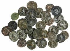 Ancients - Roman Bronze Roman Empire, Coins of the Late Third Century (31): Claudius II Gothicus (6): i) AE Antoninianus, 3.50g, FORTVNA REDVX; ii) AE Antoninianus, 2.76g, AEQVITAS AVG; iii) AE Antoni